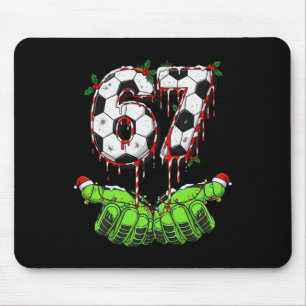 Tapis De Souris Football 67 Six Seven Drôle Gen Alpha Meme Drip Ch