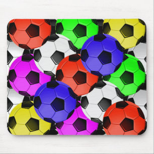 Tapis De Souris Football américain multicolore