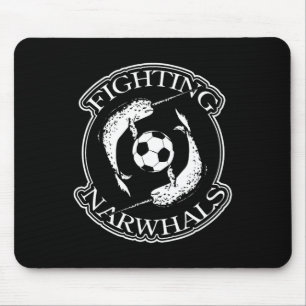 Tapis De Souris Football de narvals combattants