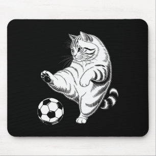 Tapis De Souris Football effrayant d'Halloween en train de botter