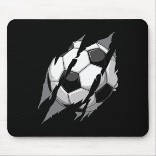 Tapis De Souris Football Ll Griffe Marque Rip Égratignures Cool Ga