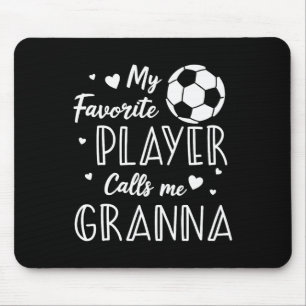 Tapis De Souris Football Mon Joueur Préféré M'appelle Granna 
