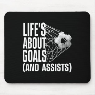 Tapis De Souris Football Pour Hommes Femmes Amateurs De Football J