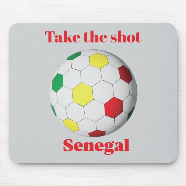 Tapis De Souris Football Sénégalais (Devant)