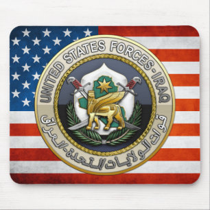 Tapis De Souris Forces américaines - Irak