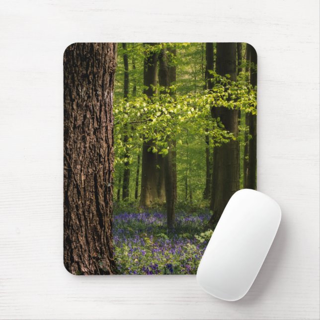 Tapis De Souris Forests | Bluebells in Belgium (Avec souris)