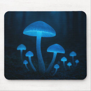 Tapis De Souris Forêt de champignons bioluminescents