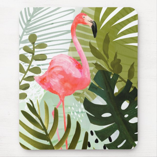 Tapis De Souris Forêt de Flamant rose (Devant)