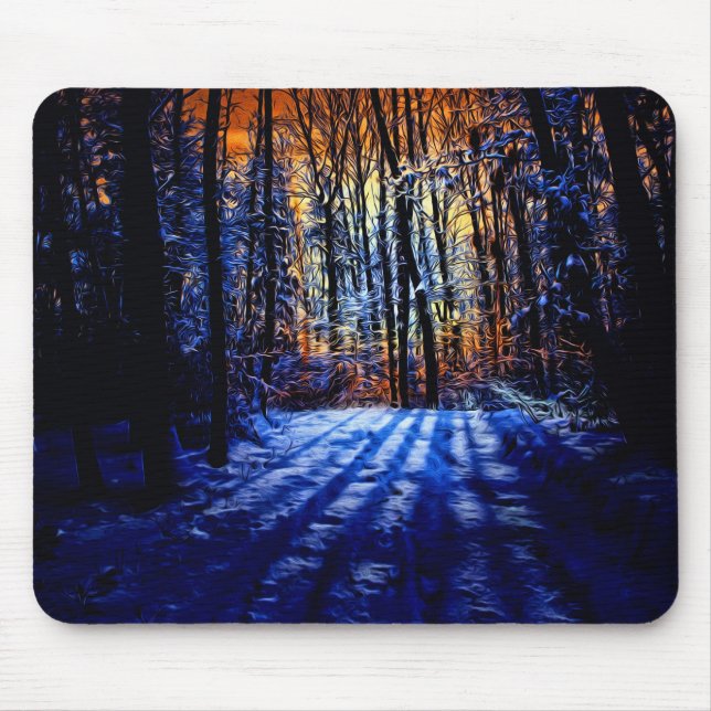 Tapis De Souris Forêt de Milou (Devant)