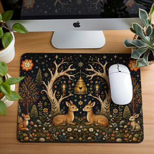 Tapis De Souris Forêt Fantastique Enchantée Fantaisiste