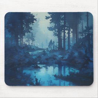 Tapis De Souris Forêt foncée