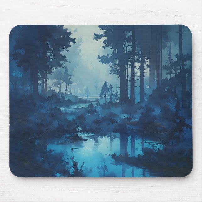 Tapis De Souris Forêt foncée (Devant)