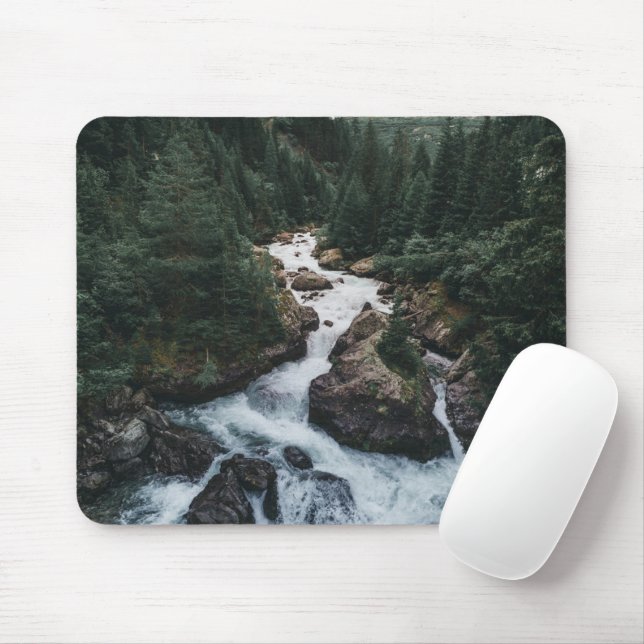 Tapis De Souris Forêt | Grison Graubunden Canton (Avec souris)