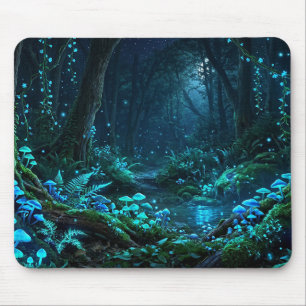 Tapis De Souris Forêt Magique