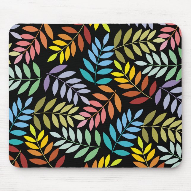 Tapis De Souris Forêt noire Mousepad (Devant)