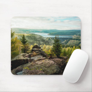 Tapis De Souris Forêt Ore Mountains Allemagne