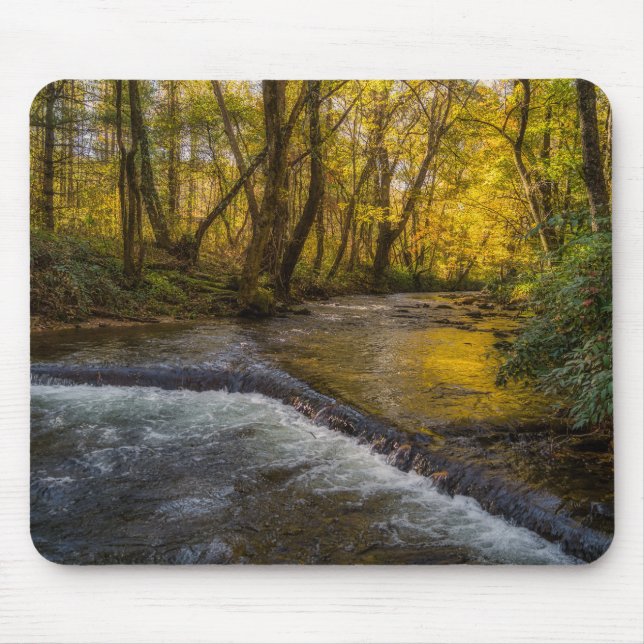 Tapis de souris forêt Sérénité d'automne (Devant)