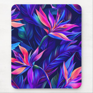 Tapis De Souris Forêt tropicale de minuit