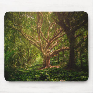 Tapis De Souris forêt verte
