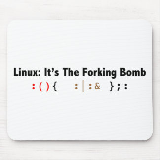 Tapis De Souris fork_bomb_black.png