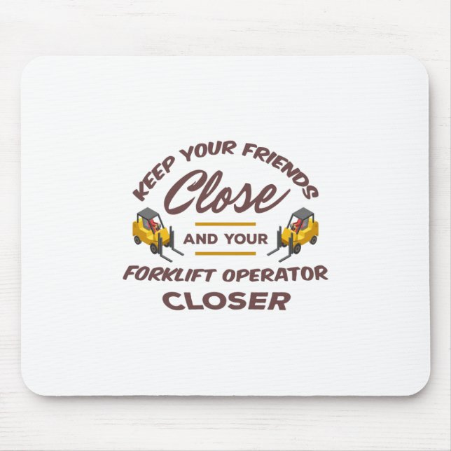 Tapis De Souris Forklift (Devant)