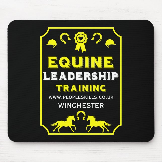 Tapis De Souris Formation au leadership équin (Devant)