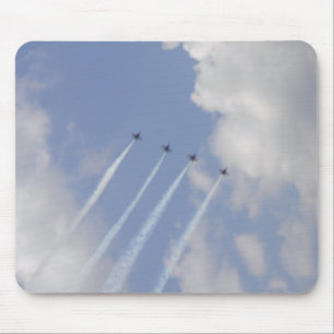 Tapis De Souris Formation d'Airshow Military Jet