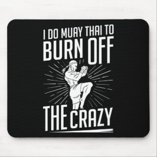 Tapis De Souris Formation de combatant d'entraînement de Muay Thai