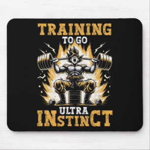 Tapis De Souris Formation Pour Aller Ultra Instinct Gym Weightlift