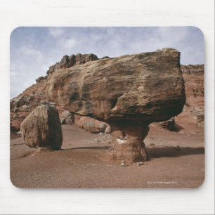 Tapis De Souris Formations de roche en canyon de marbre, Utah
