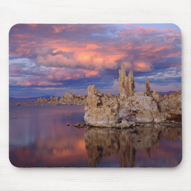 Tapis De Souris Formations Tufa sur le lac Mono (Devant)