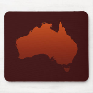 Tapis De Souris Forme du désert australien