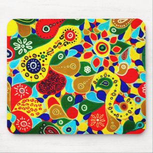 Tapis De Souris Formes et formes remarquables Art Abstrait origina