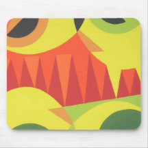 Tapis de souris Formes géométriques modernes