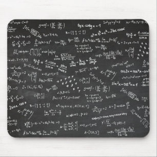 Tapis De Souris Formules Mathématiques sur un tableau noir