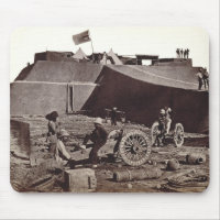 Fort de Pehlang, 1860 (copie d'argent d'albumen)