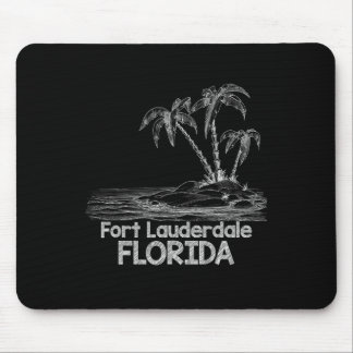 Tapis De Souris Fort Lauderdale Family Vacances Cruise Shirt Flori