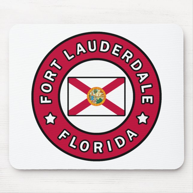 Tapis De Souris Fort Lauderdale Floride (Devant)
