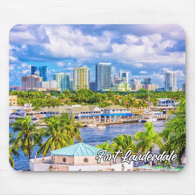 Tapis De Souris Fort Lauderdale, Floride, USA (Devant)