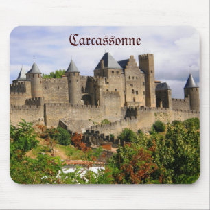 Tapis De Souris Forteresse de Carcassonne en France