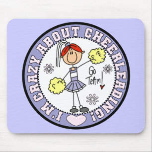 Tapis De Souris Fou au sujet de Cheerleading Mousepad