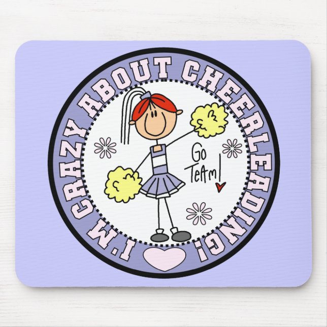 Tapis De Souris Fou au sujet de Cheerleading Mousepad (Devant)