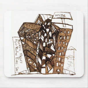 Tapis De Souris fou blanc