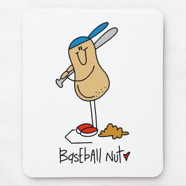Tapis De Souris Fou de baseball (Devant)