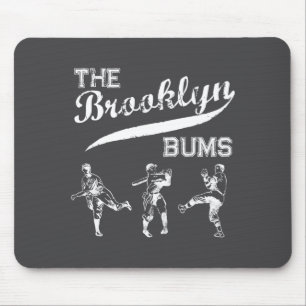 Tapis De Souris Fou de baseball de Brooklyn Bums New York _1