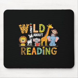 Tapis De Souris Fou de lecture Les enfants adorent les livres sur 