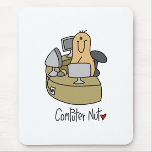 Tapis De Souris Fou d'informatique
