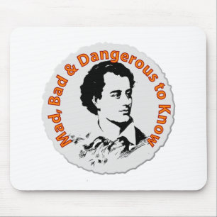Tapis De Souris Fou, mauvais et dangereux de savoir