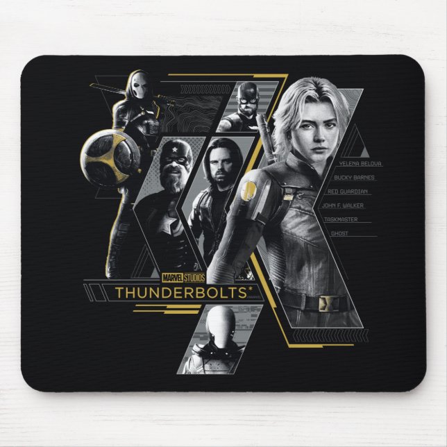 Tapis De Souris Foudroyants* | Graphisme du groupe (Devant)