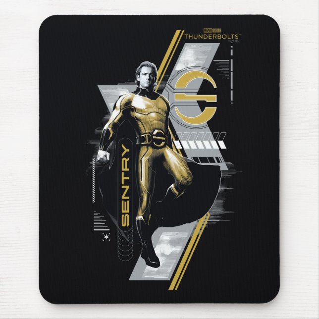 Tapis De Souris Foudroyants* | Graphisme du personnage de Sentry (Devant)
